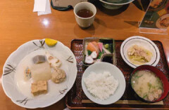 寒い日のランチ