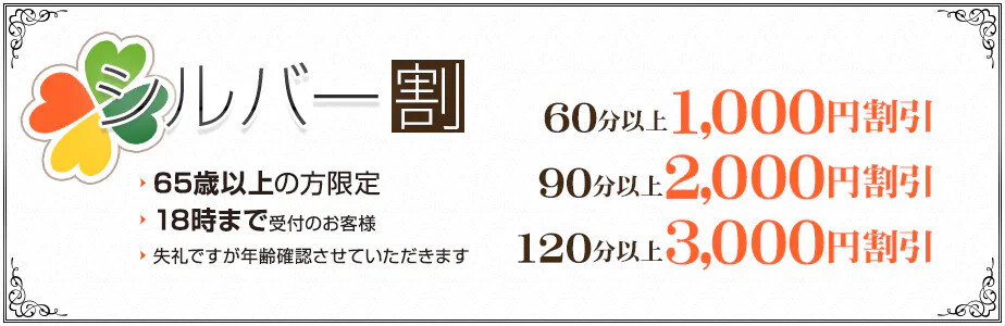 ★話題のシルバー割り！！